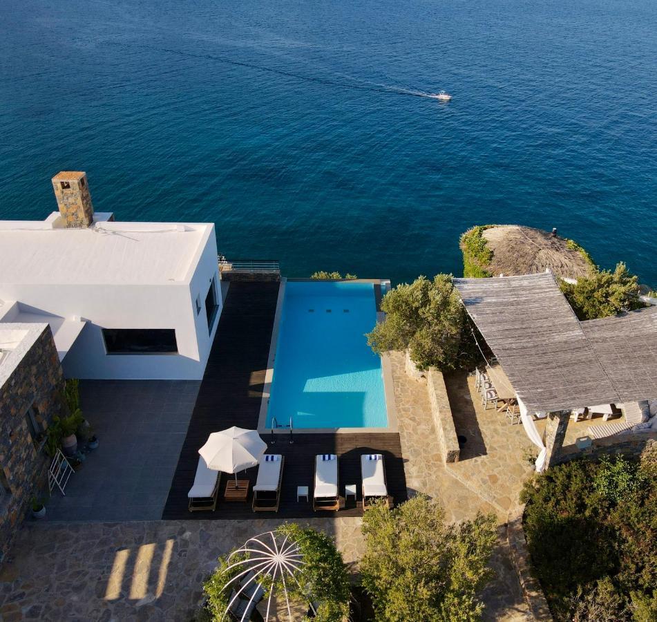 Villa Aiolos: Above The Sea, Within Agios Nikolaos Exteriér fotografie