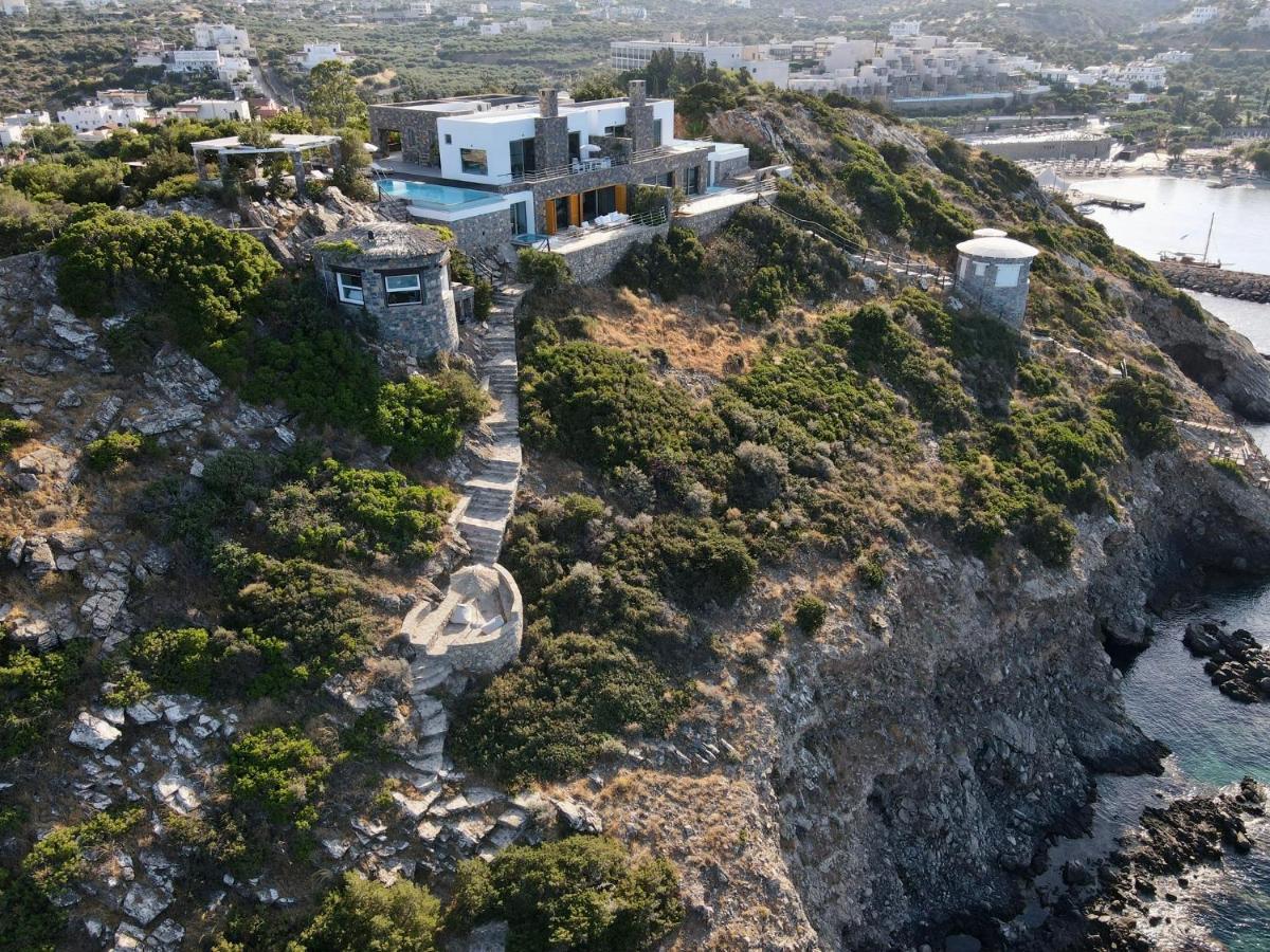 Villa Aiolos: Above The Sea, Within Agios Nikolaos Exteriér fotografie