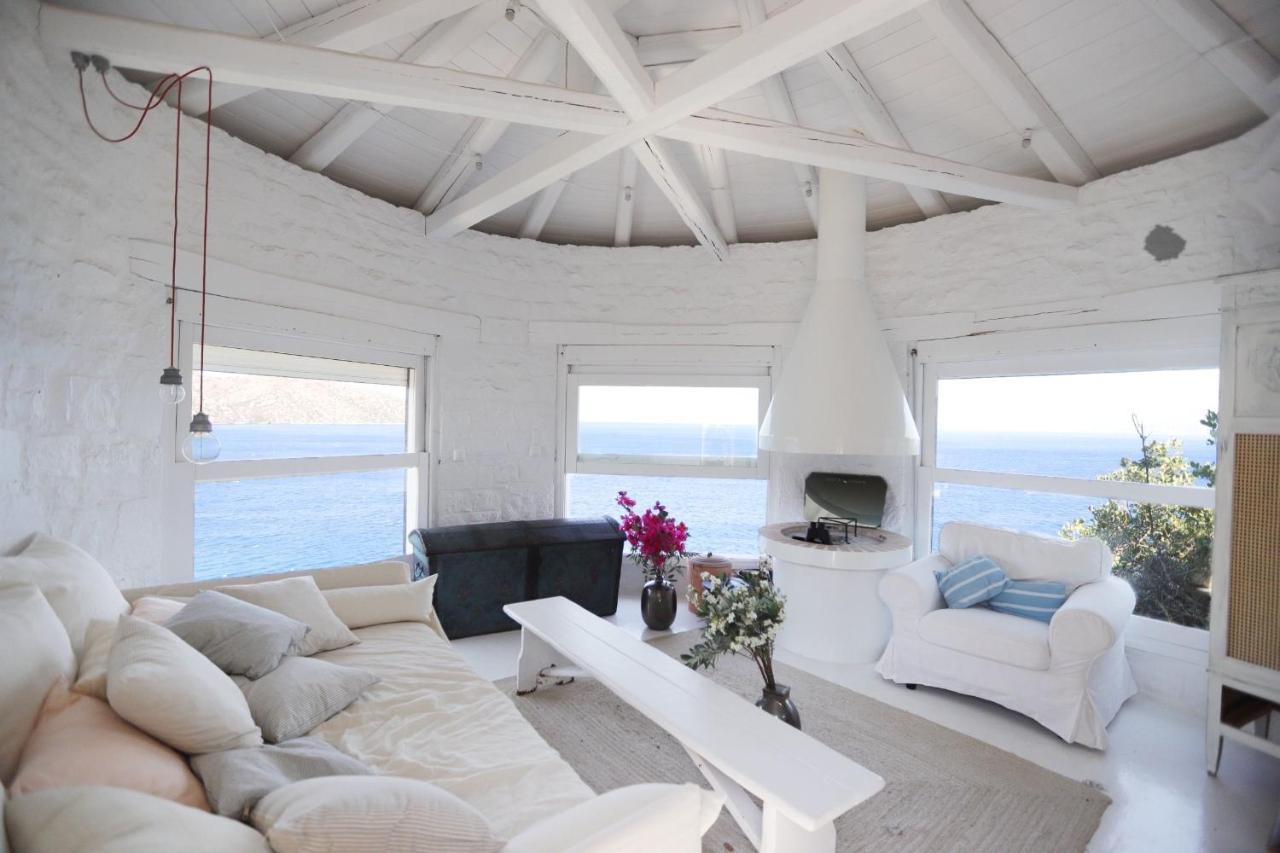 Villa Aiolos: Above The Sea, Within Agios Nikolaos Exteriér fotografie