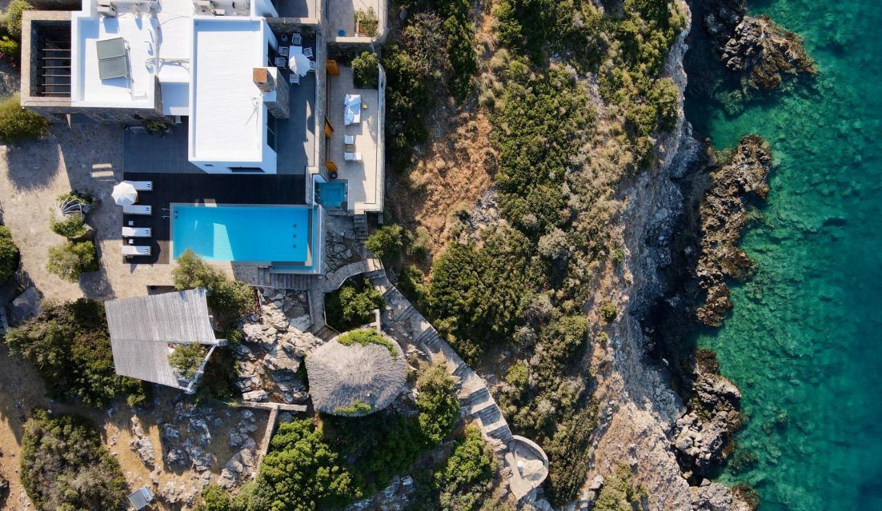 Villa Aiolos: Above The Sea, Within Agios Nikolaos Exteriér fotografie