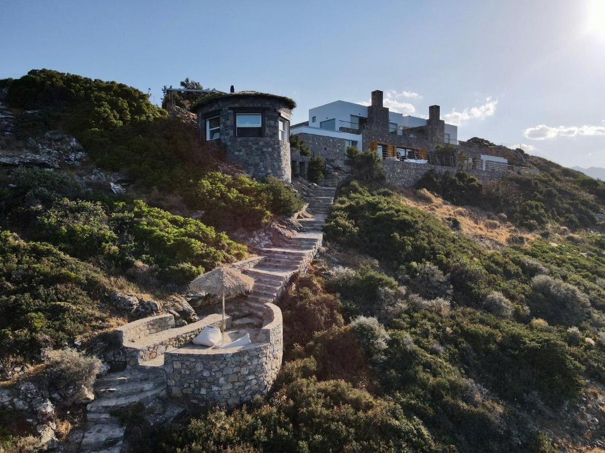 Villa Aiolos: Above The Sea, Within Agios Nikolaos Exteriér fotografie