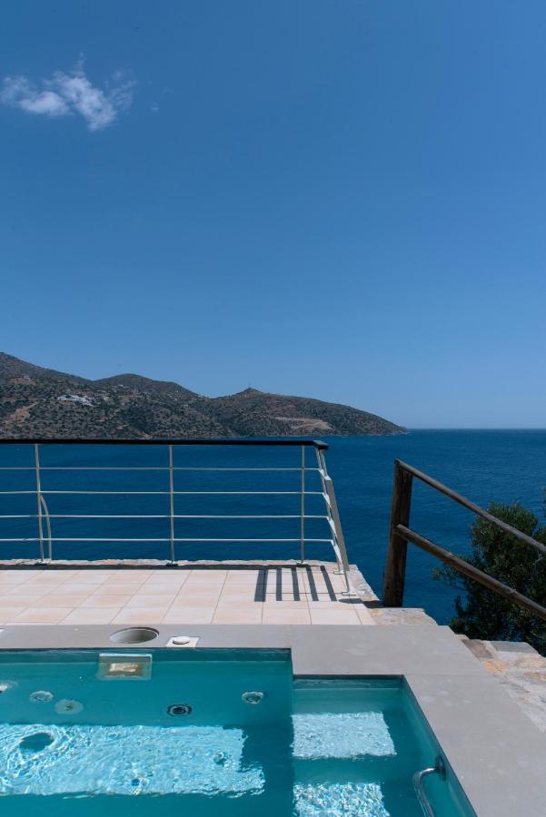 Villa Aiolos: Above The Sea, Within Agios Nikolaos Exteriér fotografie