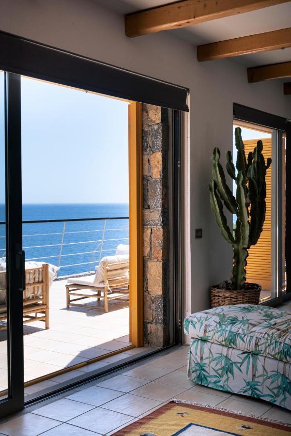 Villa Aiolos: Above The Sea, Within Agios Nikolaos Exteriér fotografie