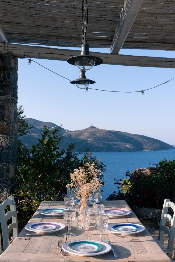 Villa Aiolos: Above The Sea, Within Agios Nikolaos Exteriér fotografie