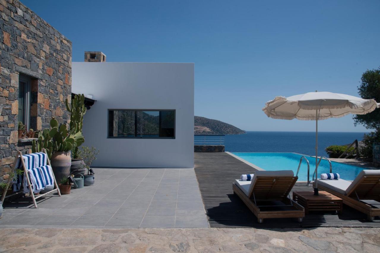 Villa Aiolos: Above The Sea, Within Agios Nikolaos Exteriér fotografie