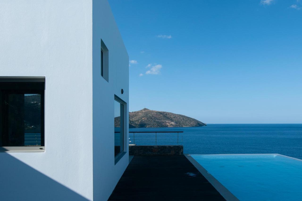 Villa Aiolos: Above The Sea, Within Agios Nikolaos Exteriér fotografie