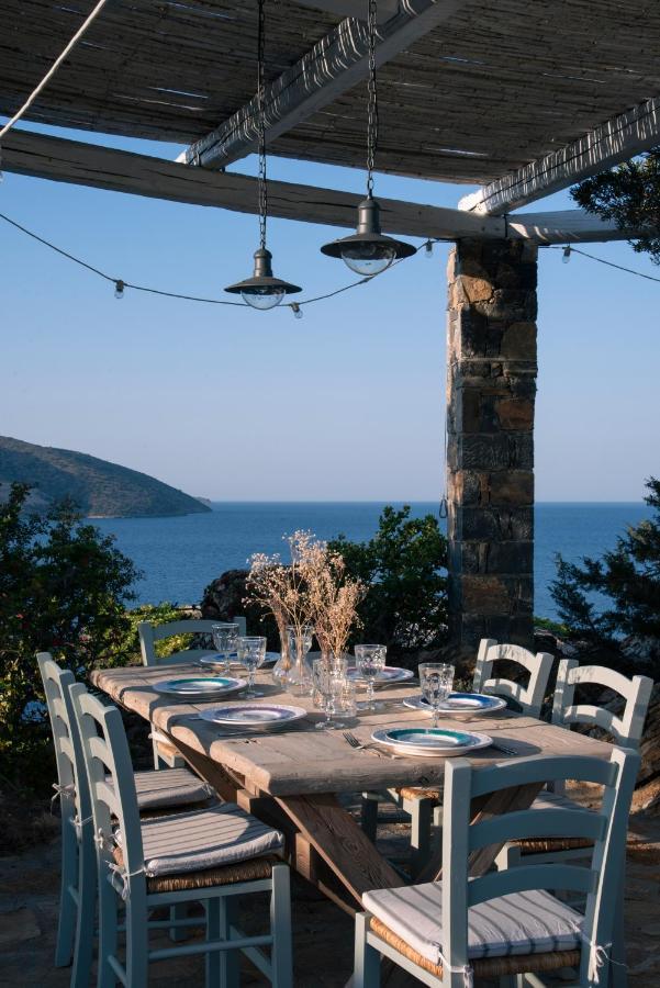 Villa Aiolos: Above The Sea, Within Agios Nikolaos Exteriér fotografie
