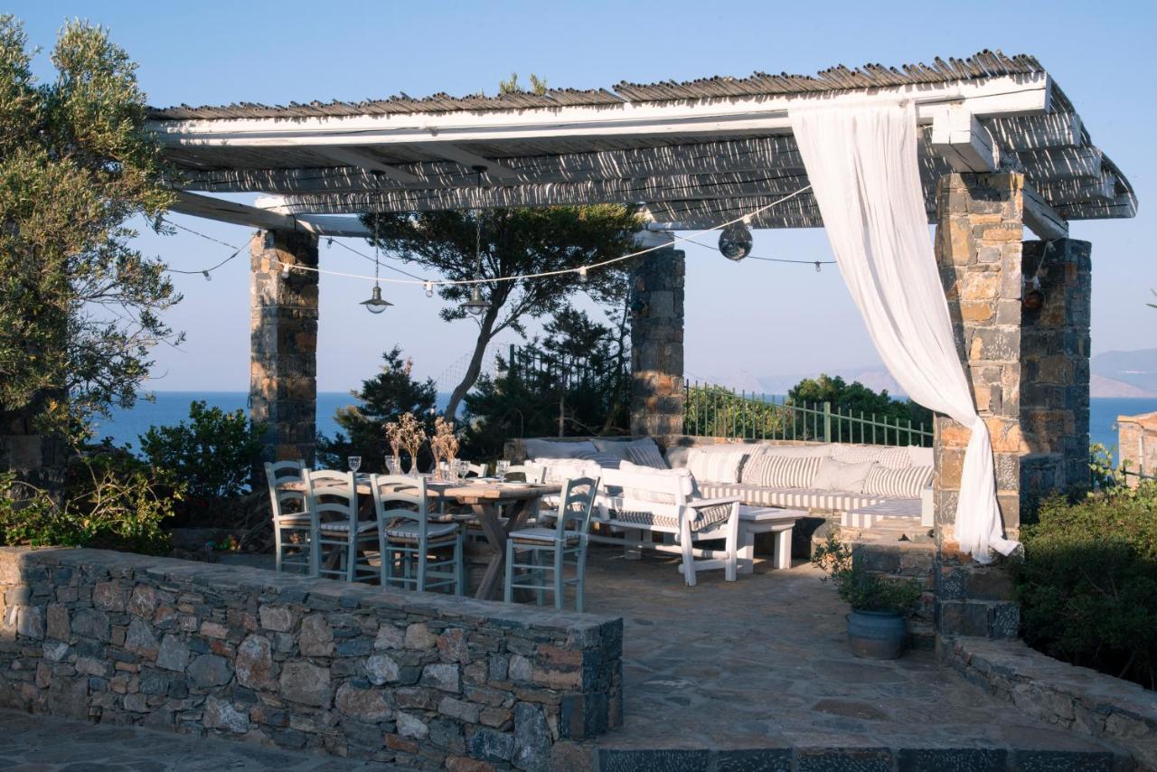 Villa Aiolos: Above The Sea, Within Agios Nikolaos Exteriér fotografie