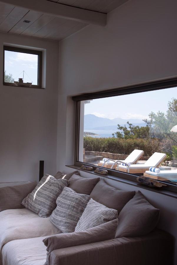 Villa Aiolos: Above The Sea, Within Agios Nikolaos Exteriér fotografie