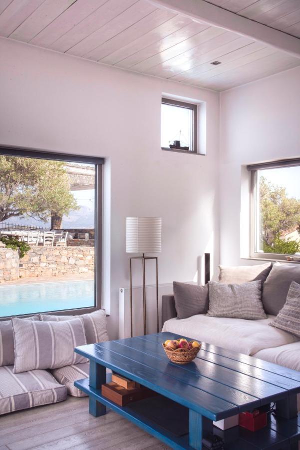 Villa Aiolos: Above The Sea, Within Agios Nikolaos Exteriér fotografie