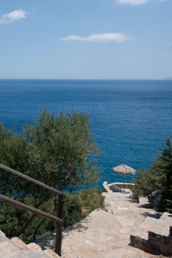 Villa Aiolos: Above The Sea, Within Agios Nikolaos Exteriér fotografie